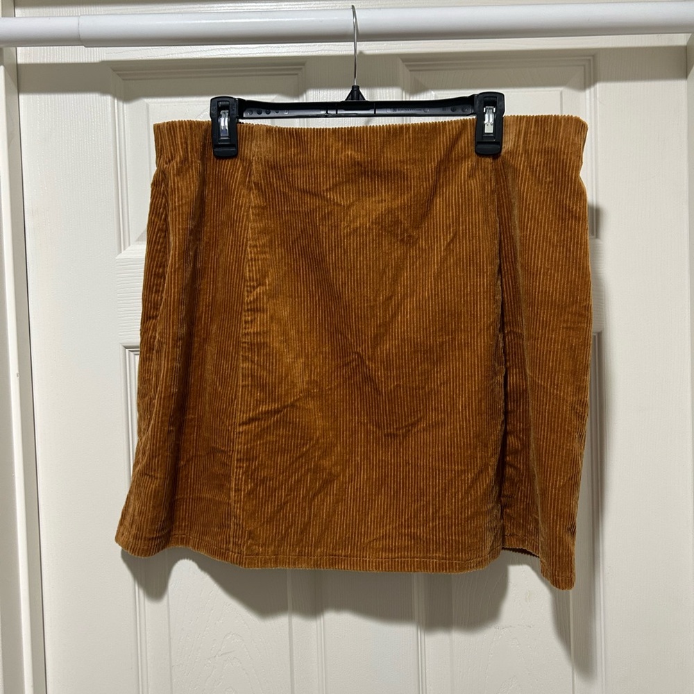 Forever 21 Brown A-line Mini Skirt Casual